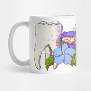 wisdom tooth blue Mug